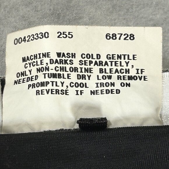 VTG Y2K AGB BYER CALIFORNIA Black V Neck Velvety Soft Stretch Jacket Sz L - Picture 7 of 8